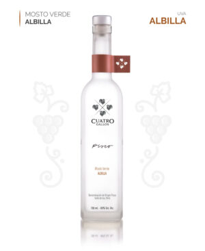 Cuatro Gallos Pisco Mosto Verde Albilla 700ml