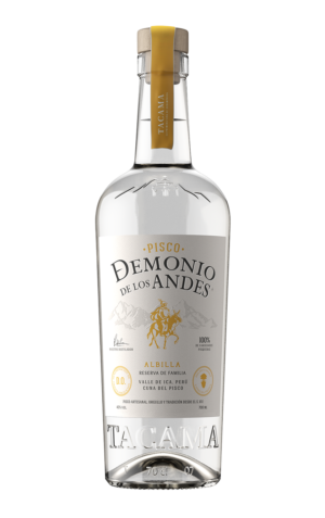 Pisco Demonio de los Andes – Reserva de Familia Albilla