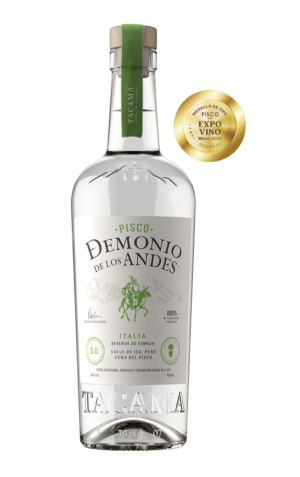 Pisco Demonio de los Andes Reseva Familia Italia 700ml