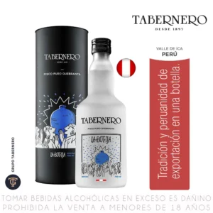 Tabernero Pisco Quebranta La Botija Botella 700ml