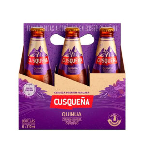 Cerveza Cusqueña Quinoa 6 Pack Botella 310 ml